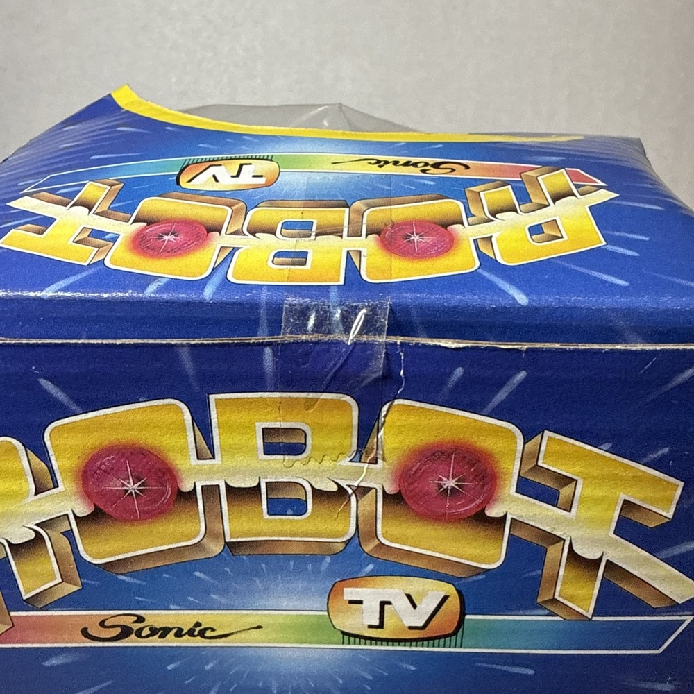 Vintage Toy Robot Sonic HK 706A New In Box Sealed 1995 READ - Picture 8 of 12